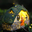 Decoratieve Zonne-energie Tuin Ornament met LED Verlichting-IP55-Sfeervol huisontwerp