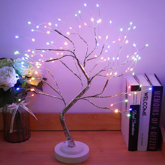 Merkloos LED Boompje 108 Lampjes Flex USB/Batterijen