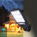 Tuinverlichting op zonne-energie met afstandsbediening-IP65-180 COB LED-Buitenlamp- Bewegingssensor & Nachtsensor