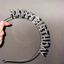 Merkloos Tiara-Sjerp 'Birthday Queen' Zilver