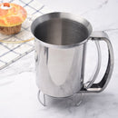 Roestvrijstalen Beslagdispenser voor Cake en Wafels