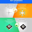 GAN 356 R S Professionele Speed Cube - 3x3 - Magic Puzzle -