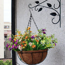 2x Metalen Hangende Plantenstandaard 21x29,5cm - Elegant & D
