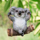 Schattige Koala Hars Hanger - Australisch Accent 21x12x23cm