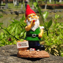 Unikorf Tuinkabouter: Verboden rooksymbool 8.5x7.2x14CM