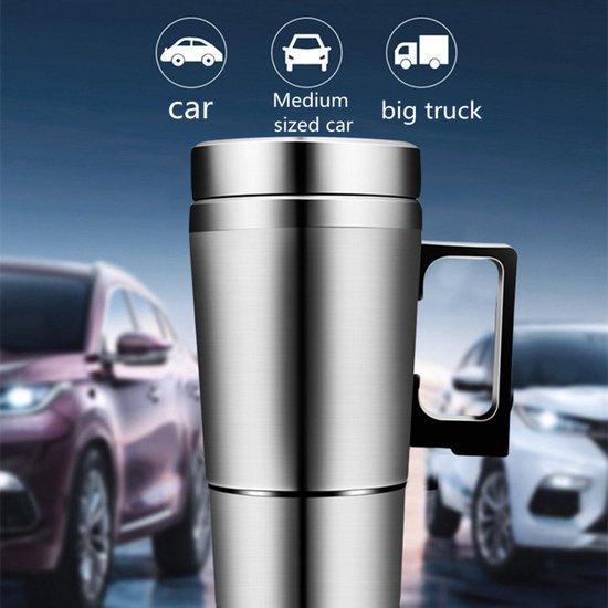 Automobielverwarmingsbeker - Houd je drankje warm tijdens het rijden -Auto Verwarming Cup Fles 12V / 300ML