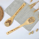 5-Delige Premium Bamboe kookgerei Set – Krasvrij & Hittebestendig met Unieke Kip Design