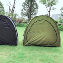 Fietstent,Beschermhoes fietsenschuur, tent voor camping in de open lucht-groen 200*80*165CM