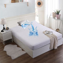 Matrashoes - Ademend & Antibacterieel - Waterdicht - Bescherm uw matras tegen vloeistoffen & allergieën - 90x200cm - Wit