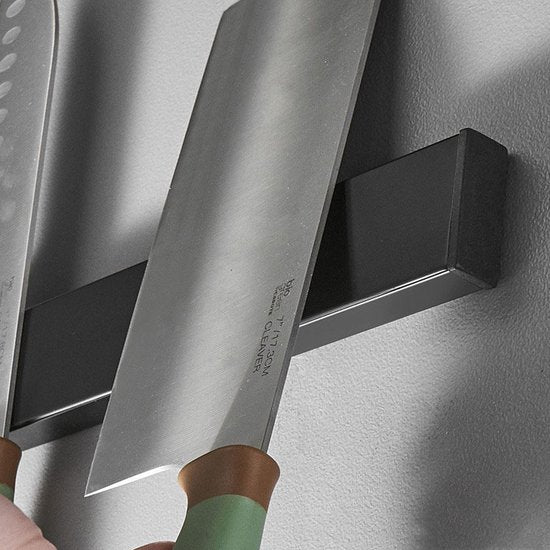 Stijlvolle Magnetische Messenhouder met Krachtige Neodymium Magneten -Ruimtebesparend voor Elke Keuken-40cm