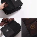 Draagbare schoenen opbergtas tot maat 45.5 - zwart