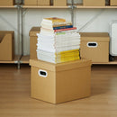 Merkloos Kartonnen Doos met Deksel, Handgreep 32x32x32cm