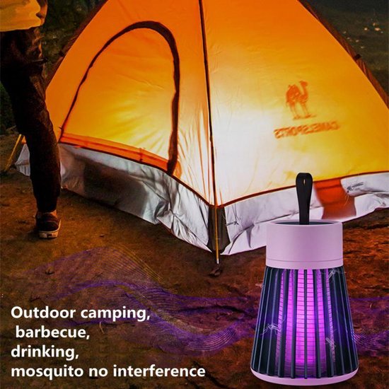 Draagbare UV Muggenlamp - Geruisloos en Groen