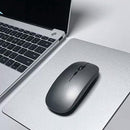 TDR - Muismat | Metaal | Omkeerbaar | 24 x 20 | Zilverkleurig