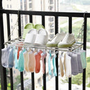 Merkloos Hangend RVS Droogrek 60cm 20 knijpers