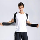 TDR - Houding Correctie Brace - Fysio - Postuur Corrector - Rug Band / Schouder Band - Brace voor rechte rug - Zwart - Maat M