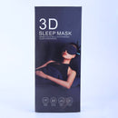 3D Verduisterend Slaapmasker - Comfortabel Oogmasker Zwart