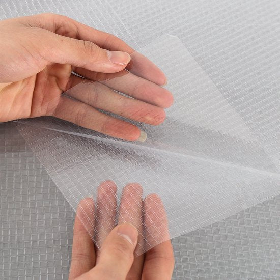 Statische lijmvrije glasfolie 3D schaal-Anti inkijk-Zelfklevend-Zonwerend- Schub - 90x200CM