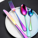 24-delige rvs bestekset vaatwasbestendig hoogglans