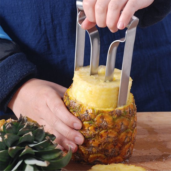 TDR RVS Ananasboor Ananasschiller Professionele snijder