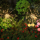 2x Solar Vuurwerklampen 120LED - Tuinverlichting IP65