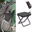 Opvouwbare stoel voor buitenkamperen, etui, opvouwbare minik