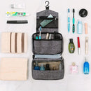 TDR - Toilettas - Organizer voor Toiletartikelen - met haak - multifunctioneel en draagbaar -23*7*15cm- grijs