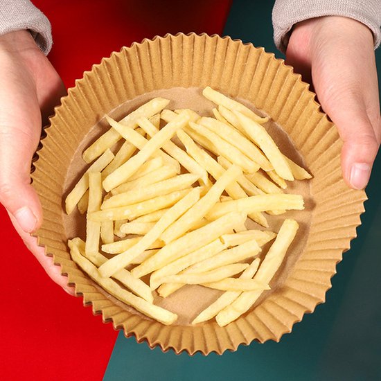 TDR- 200 stuks Wegwerpbakjes |Hetelucht oven Bakpapier | Accesoires