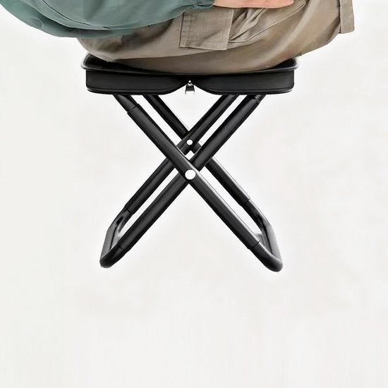 Opvouwbare stoel voor buitenkamperen, etui, opvouwbare minik