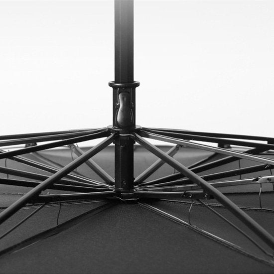 EXTRA GROOT Zonnescherm / autoparaplu - Binnenkant Voorruit Auto - Opvouwbaar - Hitte en UV bescherming 148X86cm