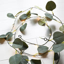 led lichtstring/lichtsnoer eucalyptusbladeren wijnstok licht 10meter 100 lampjes-wekt op batterij