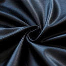 2 Stuks Stoelhoezen Eetkamerstoelen Stretch- imitatie leer-Waterdicht- Zwart