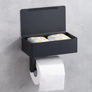 3-in-1 RVS Toiletrolhouders Zelfklevend-Vochtig Toiletpapier