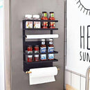 TDR Multifunctioneel Magnetisch Keuken- en Badrek - Zwart