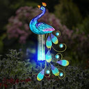 Xtraworks - Solar lamp Pauw met regenmeter - IP44 - Tuinverlichting