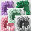 86-delige Macaron Ballonnenset - Ballonnenboog - Grijs