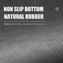 TDR- super absorberende badmat -antislip-grijs ovaal 50*80CM