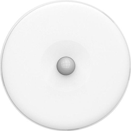 Draadloze LED-plaklamp (12 mm dik) met bewegingssensor, timer en oplaadbare batterij - oogbeschermend en dimbaar met warm-witte gloed (2700 K) - perfect voor kamer en kastverlichting 's nachts en als cadeau voor speciale gelegenheden