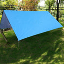 Outdoor Draagbaar Zonnescherm Met Opbergtas - Waterdicht - Tarps voor Kamperen 300 *300cm - 3-4 Personen - hemelsblauw