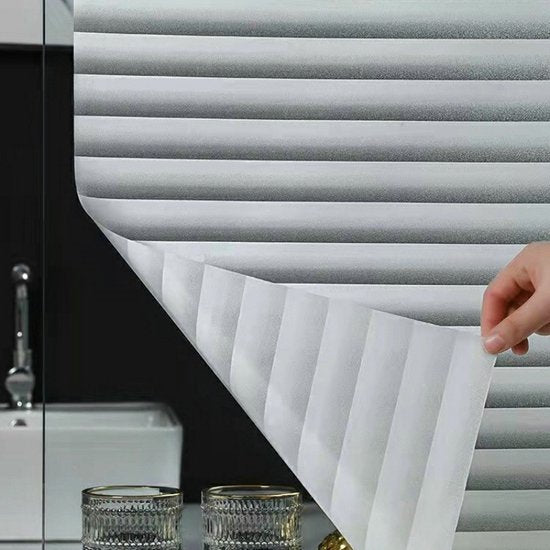Zelfklevende Elektrostatische Glasfolie Jaloezie 90x200cm Pr