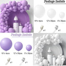 Unikorf 86-delig Macaron Ballonnenboog, licht paars