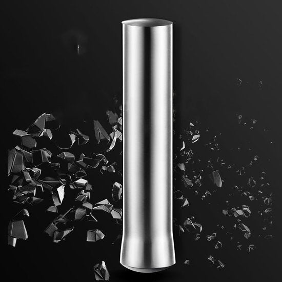 Roestvrij Vijzel met Stamper - Kruidenvermaler 12.6x12x8.8CM