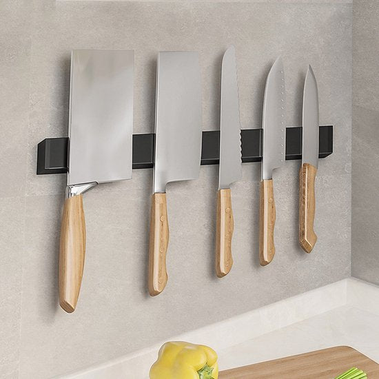 Stijlvolle Magnetische Messenhouder 40cm met Neodymium