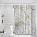 Waterdicht douchegordijn marmerpatroon - Luxe en Dik