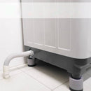 4 Wasmachine Trillingsdempers - Antislipmatjes - Zwart