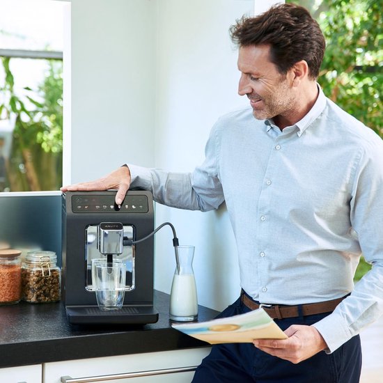 Krups Evidence One EA895E Volautomaat Espresso Grijs