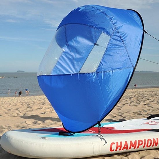 Opvouwbaar kajakzeil - Geschikt voor kajaks en kano's - Blau