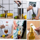 12-delige cocktailshaker set - RVS