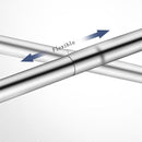 Unikorf Garderobestang 85-140 CM RVS