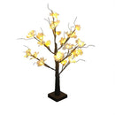 Kunstmatige Kapok Flowers Lamp Decoratie - LED Lamp - Werkt op Batterijen - Warm Wit Licht - Perfect voor Woonkamer en Slaapkamer - Feestelijke Decoratie